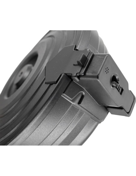 Battleaxe 3000rds Electric double drum magazine for M4/M16 - Black