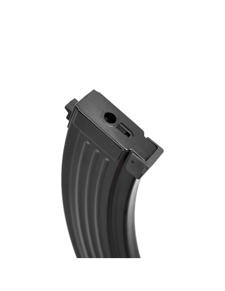 Battleaxe Metal Mid-cap 140bbs magazine for AK AEG - Black
