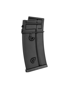 Battleaxe Mid-cap 50bbs magazine for G36 AEG - Black 2