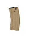 Battleaxe Chargeur métal Mid-Cap 60 billes type STANAG pour M4 AEG - Tan