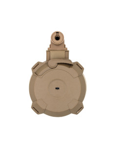 Battleaxe 1300bbs Electric drum magazine for Shotgun - Tan