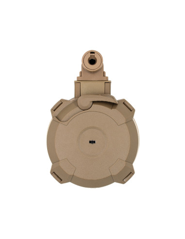 Battleaxe 1300bbs Electric drum magazine for Shotgun - Tan