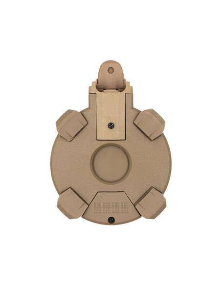 Battleaxe 1300bbs Electric drum magazine for Shotgun - Tan