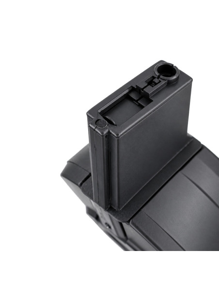 Battleaxe 3000rds Electric double drum magazine for M4/M16 - Black