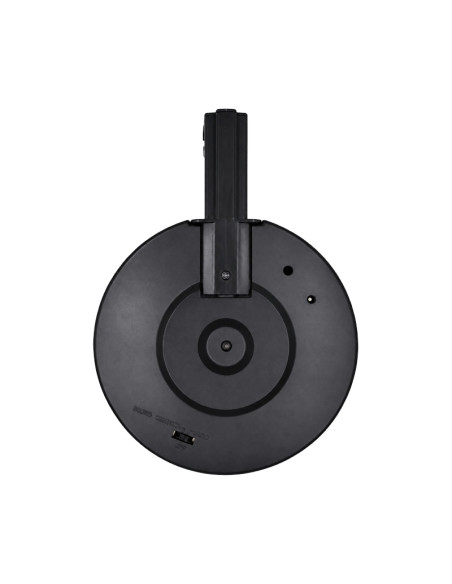 A&K Drum électrique 2200 billes pour M4/M16 AEG - Noir