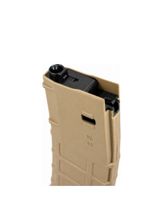 Battleaxe Midcap 120bbs PMAG type magazine for M4 AEG - Tan 2