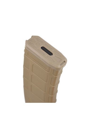 Battleaxe Midcap 120bbs PMAG type magazine for M4 AEG - Tan