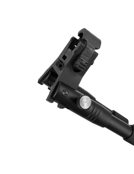 Battleaxe Bipied métal réglable - Noir