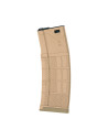 Battleaxe Mid-cap 200bbs Lancer L5 type magazine for M4 AEG - Tan