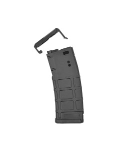 Battleaxe Mid-Cap 130bbs PMAG type magazine with dust cover for M4 AEG - Black 2