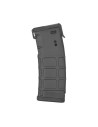 Battleaxe Hi-Cap 350bbs PMAG type magazine with Dust cover for M4 AEG - Black