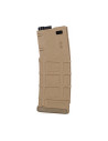 Battleaxe Chargeur Mid-Cap 130 billes type PMAG pour M4 AEG - Tan