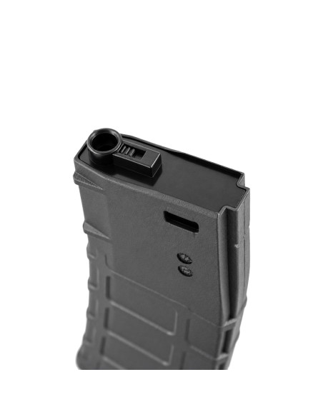 Battleaxe Mid-Cap 130bbs PMAG type magazine for M4 AEG - Black