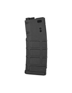 Battleaxe Chargeur Mid-Cap 130 billes type PMAG pour M4 AEG - Noir