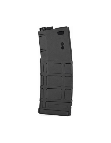Battleaxe Mid-Cap 130bbs PMAG type magazine for M4 AEG - Black