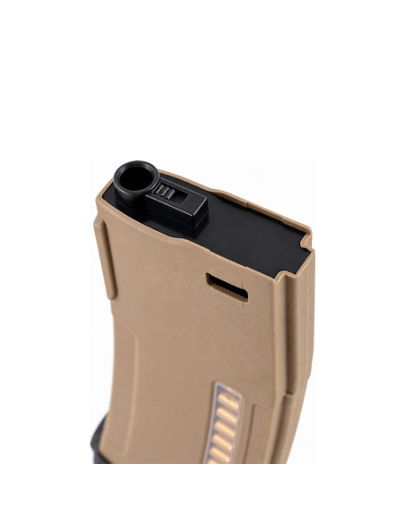 Battleaxe Mid-cap 150bbs magazine for M4 AEG - Tan