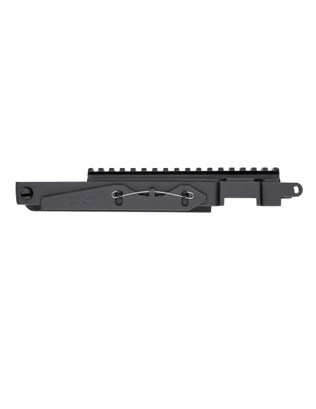 A&K Metal Cover assembly with rail system for M249 - Black