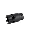 A&K Cutout metal flash hider - Black