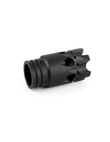 A&K Cache flamme métal Cutout - Noir
