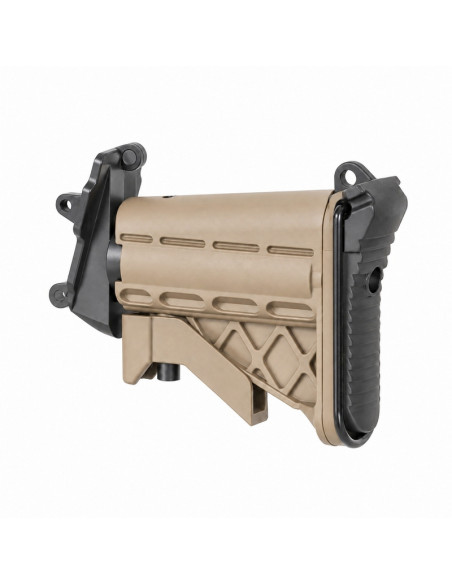 A&K SF type stock for M249 - Tan