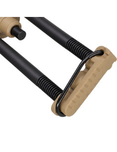 A&K Para adjustable polymer stock for M249 - Tan 2
