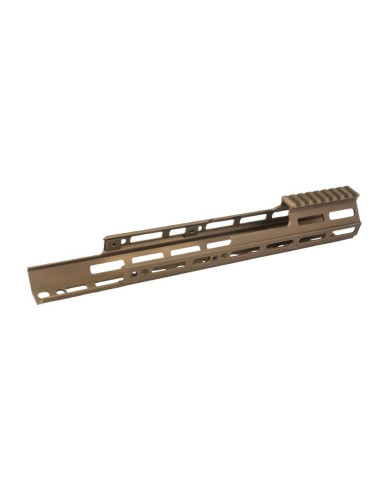 Airsoft Artisan M-Lok long handguard for SCAR AEG / GBBR WE / VFC - Tan