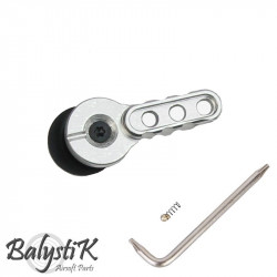 Balystik selecteur de tir CNC pour M4 AEG (Silver) - 