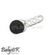 Balystik selecteur de tir CNC pour M4 AEG (Silver) - 