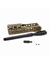 Airsoft Artisan 9 Inch Spear handguard set for MCX Virtus Sig Air / VFC - Dark Earth