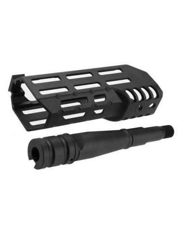 Airsoft Artisan 6 Inch handguard set for MCX Virtus Sig Air / VFC - Black