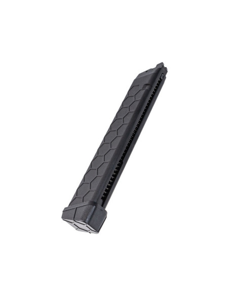 PH+ Honeycomb 50rds gas magazine for Glock VFC / TM / WE G-series - Black