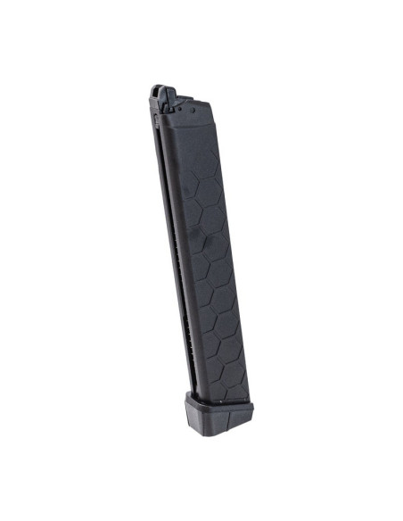 PH+ Honeycomb 50rds gas magazine for Glock VFC / TM / WE G-series - Black