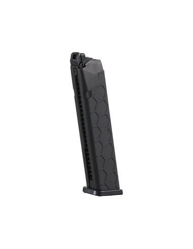 PH+ Honeycomb Chargeur gaz 35 billes pour Glock VFC / TM / WE G-series - Noir