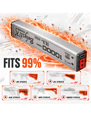 Balystik AEG replica wireless Li-Po battery 1000mAh 11.1V 25C - T-Plug