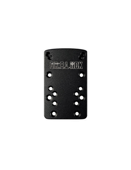 Dr.Black Plaque pour red dot - Noir