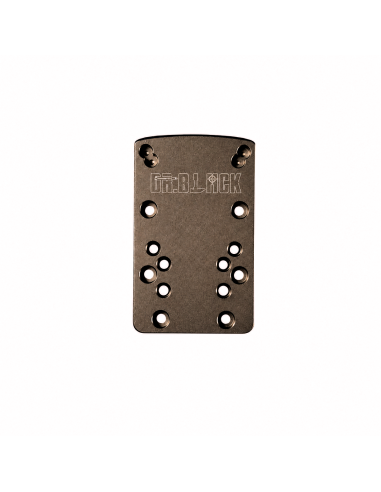 Dr.Black Red Dot Adapter Plate - Tan