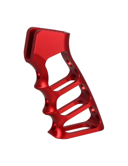 5KU Grip skeleton CNC pour M4 / AR GBBR - Rouge