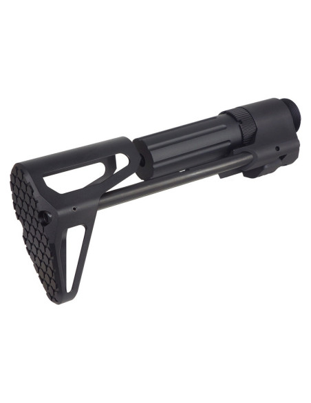 5KU PDW style SCW Stock for TM M4 AEG - Black