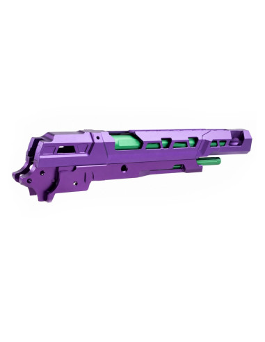 5KU Kit culasse et frame EX01 pour Hi-Capa Tokyo Marui GBB - Violet / Vert