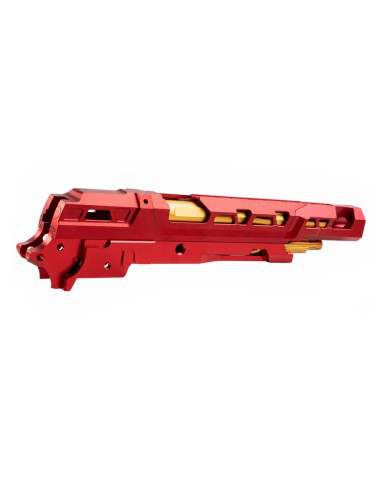 5KU Kit culasse et frame EX01 pour Hi-Capa Tokyo Marui GBB - Rouge / Gold