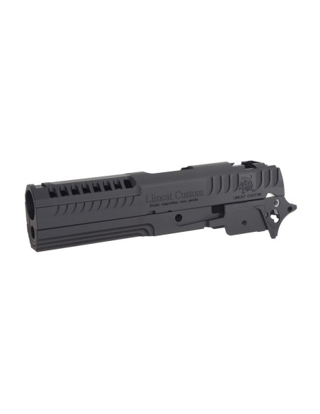 5KU Kit culasse et frame CNC LimCat pour Hi-Capa 4.3 Tokyo Marui - Noir