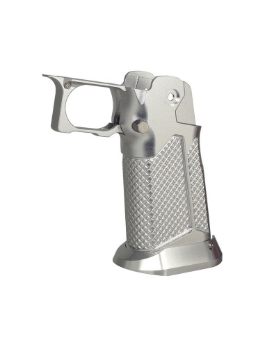 5KU CNC Grip Type 10 for Hi-Capa Tokyo Marui - Silver