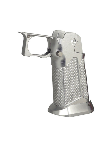 5KU CNC Grip Type 10 for Hi-Capa Tokyo Marui - Silver