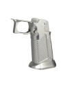 5KU Grip CNC Type 10 pour Hi-Capa Tokyo Marui - Silver