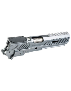 5KU Kit culasse et frame Limcat Wildcat avec plaque RMR pour Hi-Capa Marui 5.1 - Gris / Silver 2