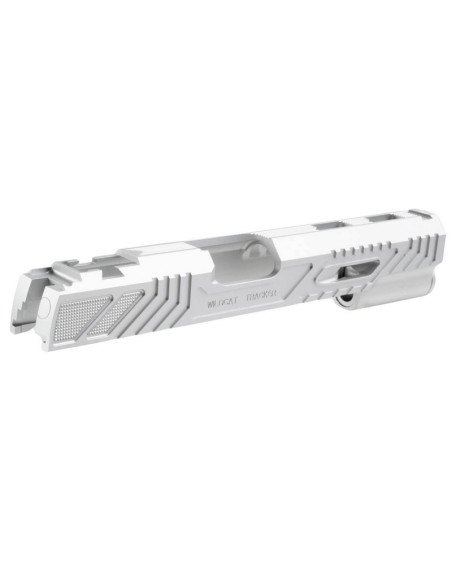 5KU WildCat CNC Slide for Hi-Capa 5.1 Tokyo Marui - Silver