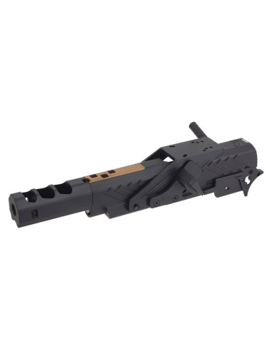 5KU Kit culasse et frame CNC Infinity IMM pour Hi-Capa Marui - Noir / Bronze
