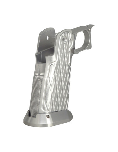 5KU Grip CNC Type 11 pour Hi-Capa Tokyo Marui - Silver