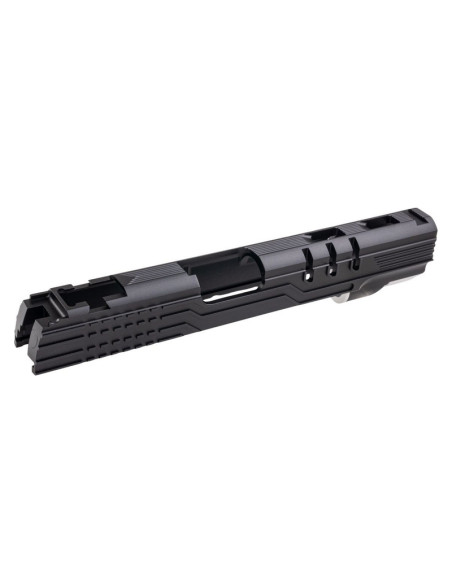 5KU Culasse CNC LimCat Protector pour Hi-Capa 5.1 Tokyo Marui - Noir