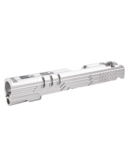 5KU Culasse CNC LimCat Protector pour Hi-Capa 5.1 Tokyo Marui - Silver
